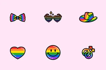 Orgullo LGBT Paquete de Iconos