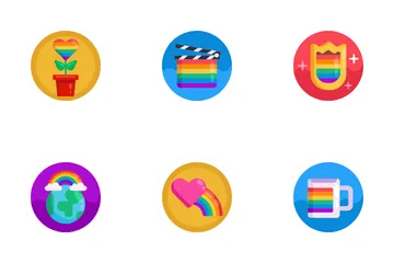 Orgullo LGBT Paquete de Iconos