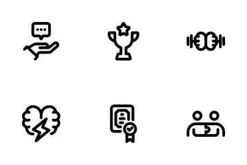 Orientación y tutoría Paquete de Iconos