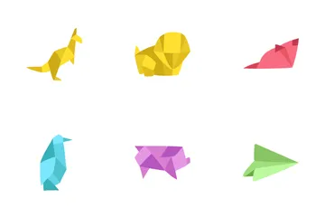 Origami Paquete de Iconos