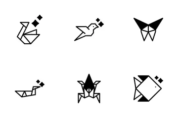 Origami Pack d'Icônes