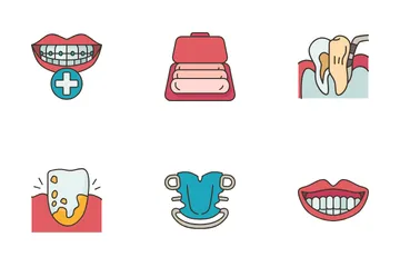 Orthodontics Icon Pack