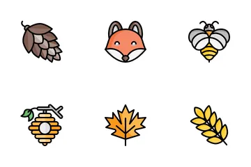 Otoño Paquete de Iconos