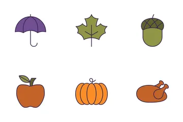 Otoño Paquete de Iconos