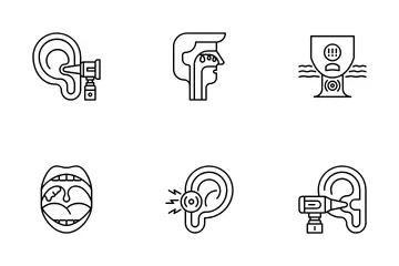 Otorhinolaryngology Icon Pack