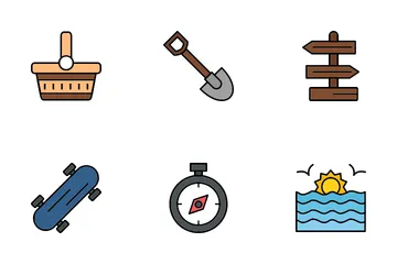 Outdoor Activities Icon Pack