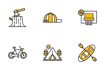 Outdoor Activities Icon Pack