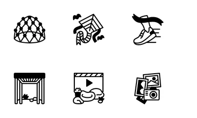 Outdoor Activities Icon Pack