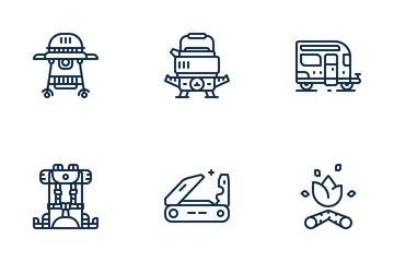 Outdoor Activities Icon Pack