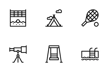 Outdoor Activities Icon Pack