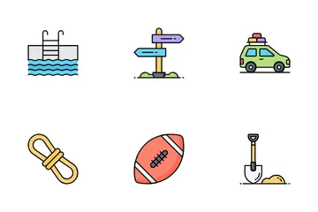 Outdoor Activities Icon Pack