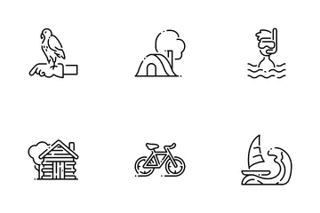 Outdoor Activities Icon Pack