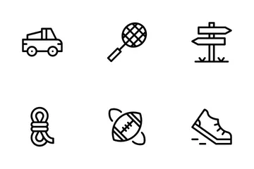 Outdoor Activities Icon Pack