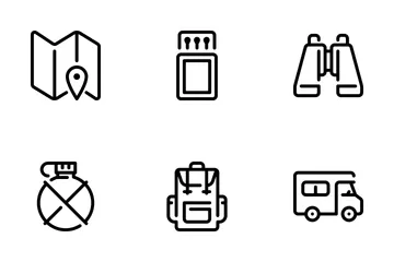 Outdoor Activity Icons Icon Pack