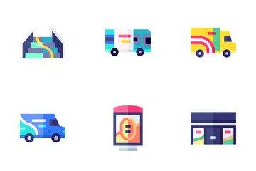 Outdoor Advertising Icon Pack
