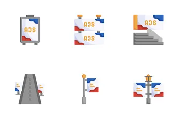 Outdoor Advertising Icon Pack