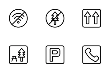 Outdoor Place Icon Pack