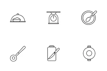 Outil et cuisine Icon Pack