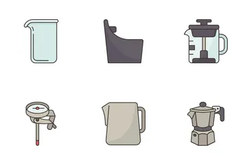 Outils de barista Pack d'Icônes