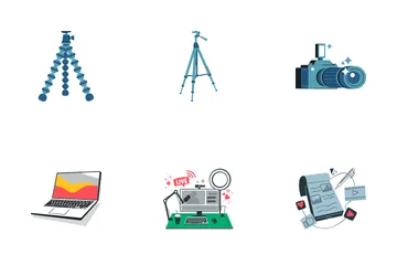 Outils de création de contenu Pack d'Icônes