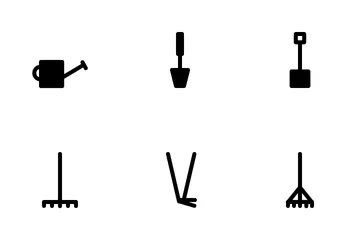 Outils de jardin Pack d'Icônes