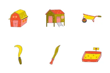 Outils de jardinage Icon Pack