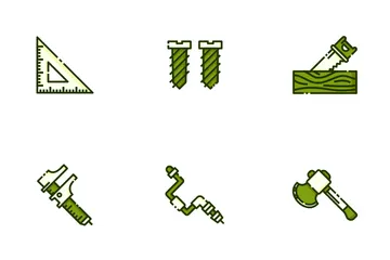 Outils de menuiserie Pack d'Icônes