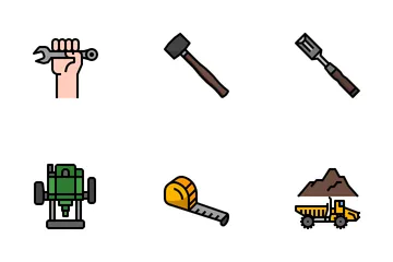 Outils et construction Icon Pack