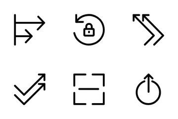 Outline : Arrows Icon Pack