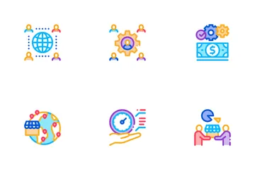 Outsource Management Icon Pack