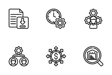 Outsourcing Icon Pack