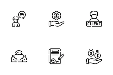 Outsourcing Icon Pack