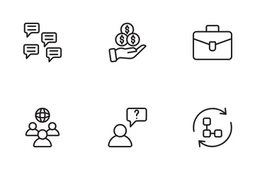 Outsourcing Icon Pack