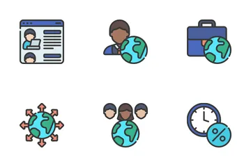 Outsourcing Icon Pack