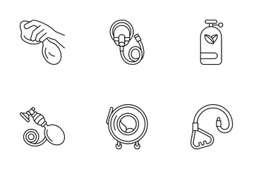 Oxygen Therapy Icon Pack