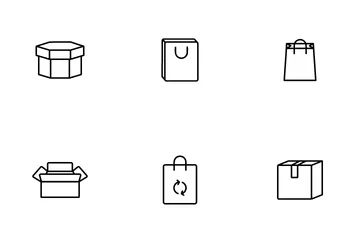 Packaging Box Icon Pack