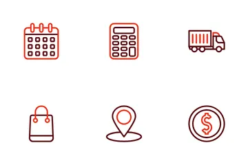 Packaging Disposable Icon Pack