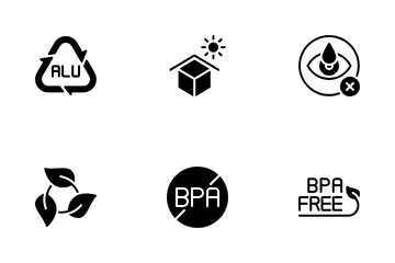 Packaging Labels Icon Pack