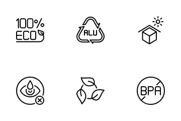 Packaging Labels Icon Pack