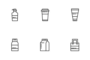 Packaging Product Icon Pack