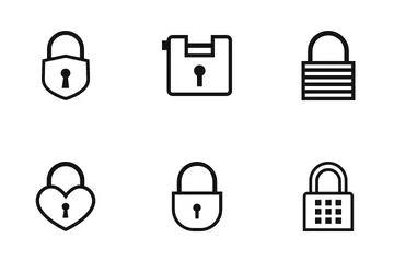 Padlock And Security Icon Pack