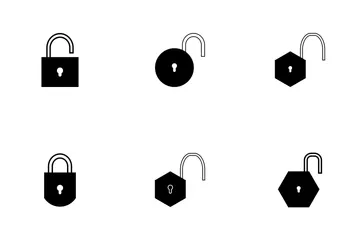 PADLOCK FILL Icon Pack