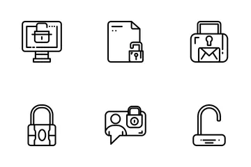 Padlock Icon Pack