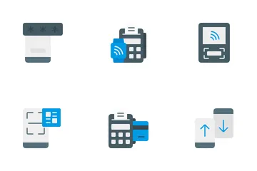 Pago sin contacto Paquete de Iconos