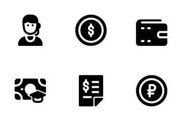 Paiement et financement Icon Pack