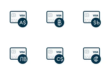 Paiement par carte de crédit/débit Pack d'Icônes