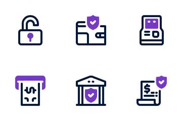 Sécurité des paiements Pack d'Icônes