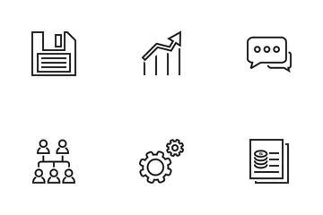 Painel de administração Pacote de Ícones