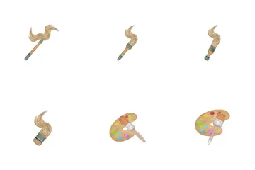 Paint Brush Icon Pack