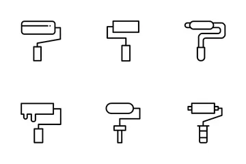 Paint Roller Icon Pack